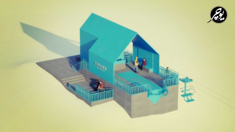 زیپ لاین اتوماتیک پلدختر نمای یک (4)