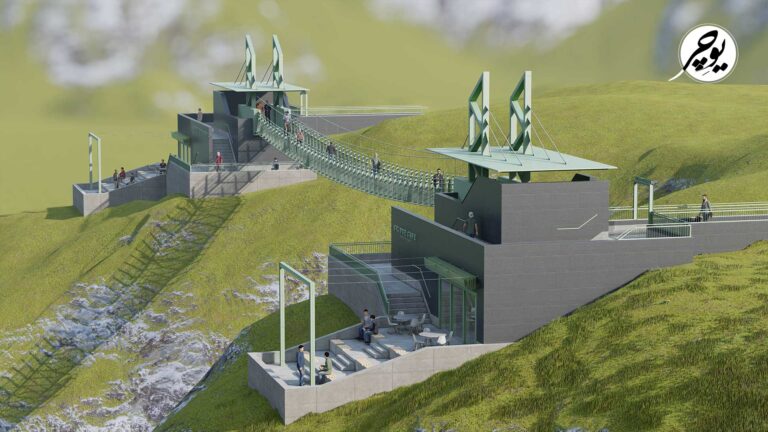 پل معلق سمنان