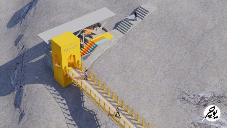 پل معلق شهرستان بروجرد استان لرستان