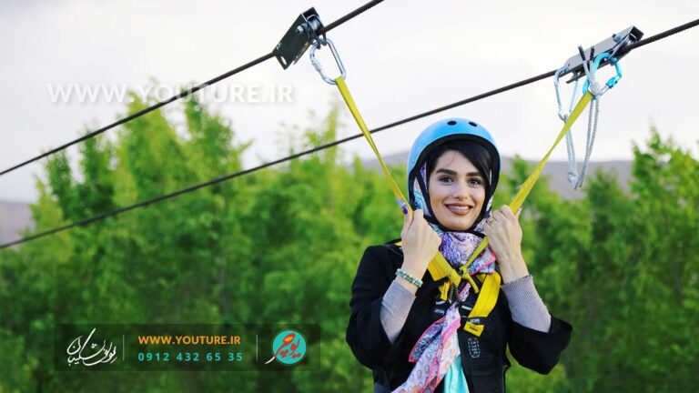 دستگیره زیپ لاین