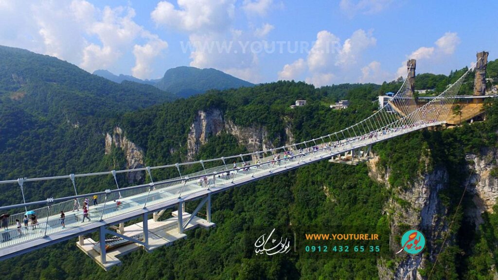 بزرگترین پل های معلق شیشه ای در جهان