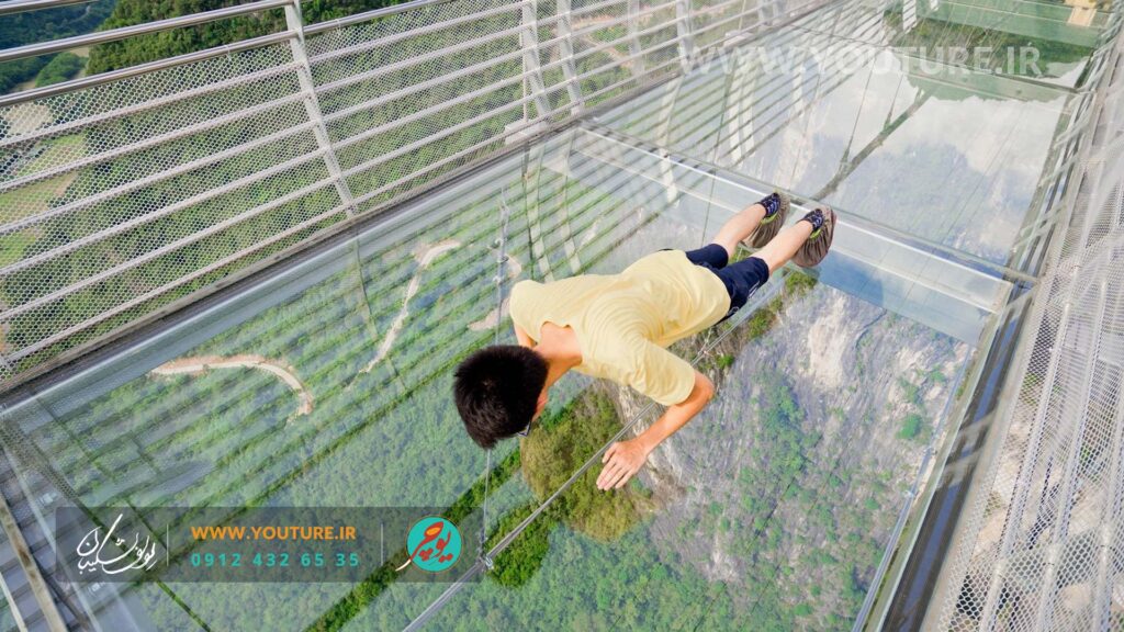 بزرگترین پل های معلق شیشه ای در جهان