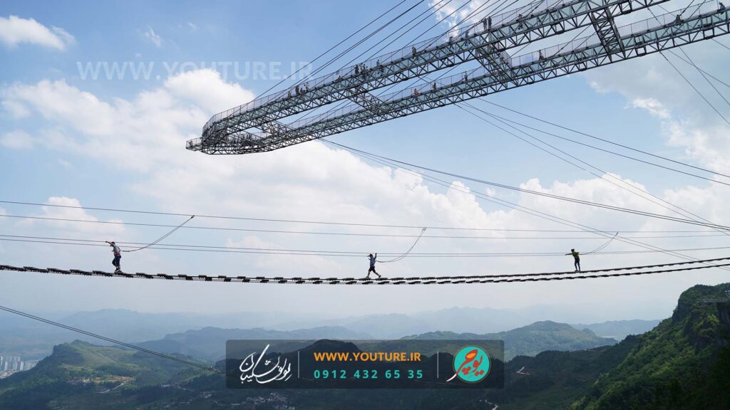 سکوی دید طبیعت معلق